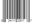 Barcode Image for UPC code 024111228177