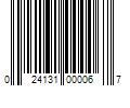 Barcode Image for UPC code 024131000067