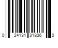 Barcode Image for UPC code 024131318360