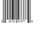 Barcode Image for UPC code 024131473779