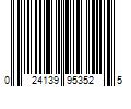 Barcode Image for UPC code 024139953525