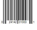 Barcode Image for UPC code 024142010031