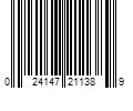 Barcode Image for UPC code 024147211389