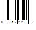 Barcode Image for UPC code 024147262817