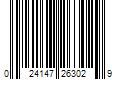 Barcode Image for UPC code 024147263029