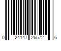 Barcode Image for UPC code 024147265726