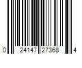 Barcode Image for UPC code 024147273684