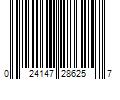 Barcode Image for UPC code 024147286257