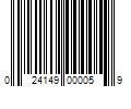 Barcode Image for UPC code 024149000059