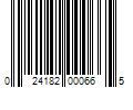 Barcode Image for UPC code 024182000665