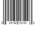 Barcode Image for UPC code 024182181203