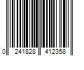 Barcode Image for UPC code 0241828412358