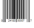 Barcode Image for UPC code 024183000077