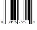 Barcode Image for UPC code 024185772279