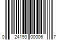 Barcode Image for UPC code 024193000067