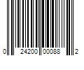 Barcode Image for UPC code 024200000882