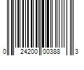 Barcode Image for UPC code 024200003883