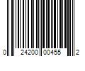 Barcode Image for UPC code 024200004552