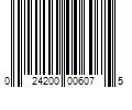 Barcode Image for UPC code 024200006075