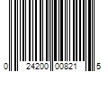 Barcode Image for UPC code 024200008215