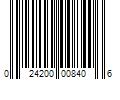 Barcode Image for UPC code 024200008406