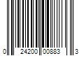 Barcode Image for UPC code 024200008833