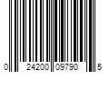 Barcode Image for UPC code 024200097905