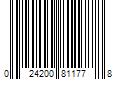 Barcode Image for UPC code 024200811778