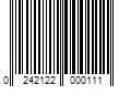 Barcode Image for UPC code 0242122000111