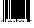 Barcode Image for UPC code 024216000050