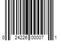 Barcode Image for UPC code 024226000071