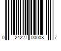 Barcode Image for UPC code 024227000087