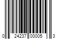 Barcode Image for UPC code 024237000053