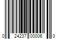 Barcode Image for UPC code 024237000060