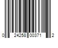 Barcode Image for UPC code 024258003712