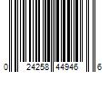 Barcode Image for UPC code 024258449466