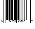 Barcode Image for UPC code 024258499867. Product Name: Waterford Lismore Double Old Fashioned 9 fl oz