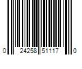 Barcode Image for UPC code 024258511170