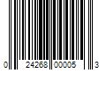 Barcode Image for UPC code 024268000053