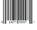 Barcode Image for UPC code 024271000071