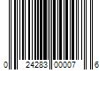 Barcode Image for UPC code 024283000076