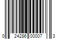 Barcode Image for UPC code 024286000073