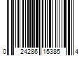 Barcode Image for UPC code 024286153854