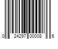 Barcode Image for UPC code 024297000086