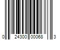 Barcode Image for UPC code 024300000683