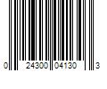 Barcode Image for UPC code 024300041303. Product Name: 