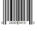 Barcode Image for UPC code 024300041310