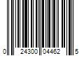 Barcode Image for UPC code 024300044625