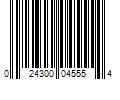 Barcode Image for UPC code 024300045554