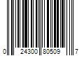 Barcode Image for UPC code 024300805097. Product Name: 